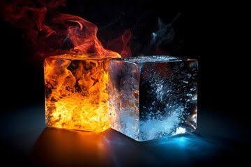Fire and Ice yoga class