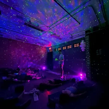 Galactic Flow yoga class